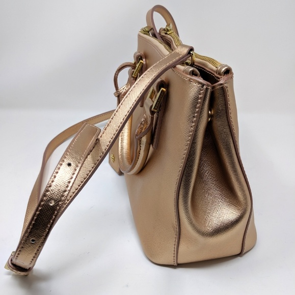 π Sale!πHPπTory Burch Robinson TB Micro Rose Gold Shoulder Bag Satchel π - Picture 6 of 8